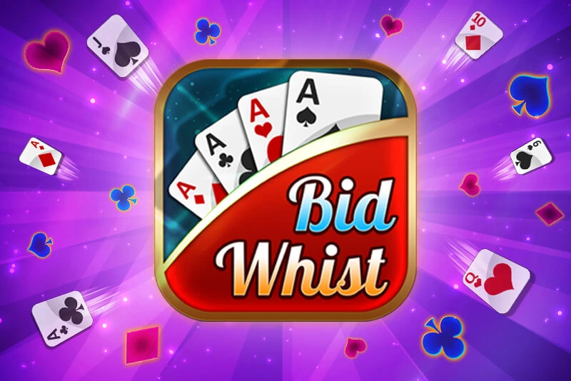 Bid Whist Free – Classic 2 Player Card Game -