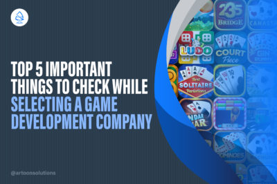 While selecting a game development company the first thing that comes to mind is if the company has a good past experience or not, whether they are performing with the current trends or not. Here is a detailed look at it.