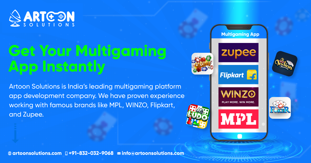 Multigaming Platform App Development Company in India