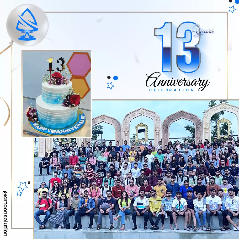 13th Anniversary Celebration | Artoon Solutions Pvt Ltd
