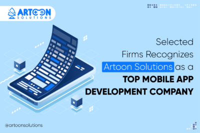 Selected Firms Recognizes Artoon Solutions as a Top Mobile App Development Company