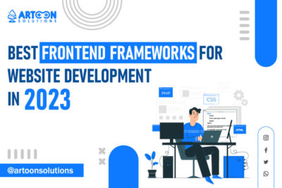 Frontend frameworks for website development