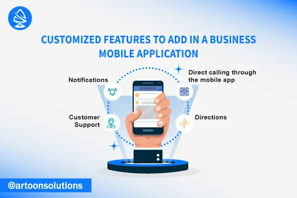 Customized Features to Add in A Business Mobile Application