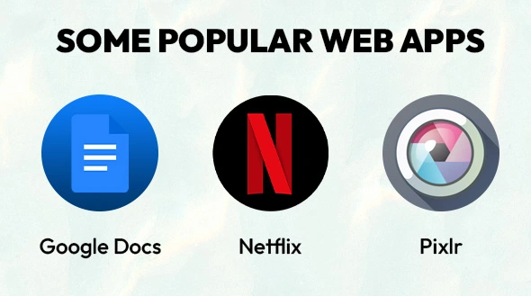 Some Popular Web Apps