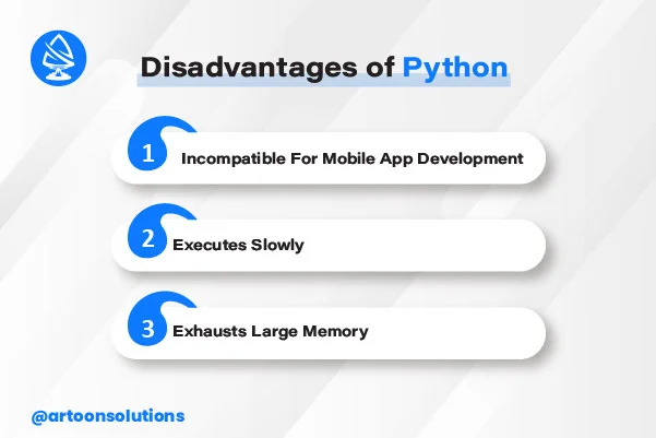 Disadvantages of Python