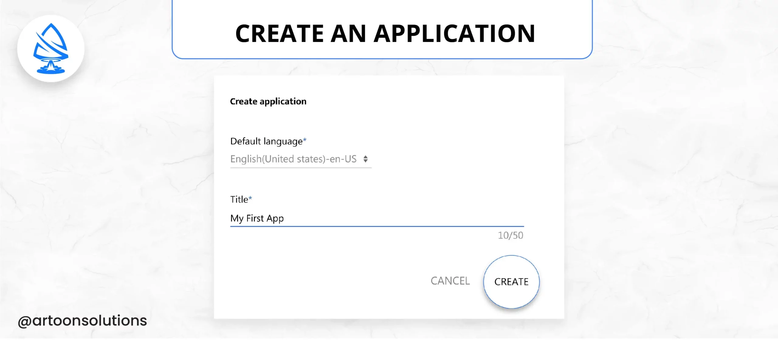 Create an Application 