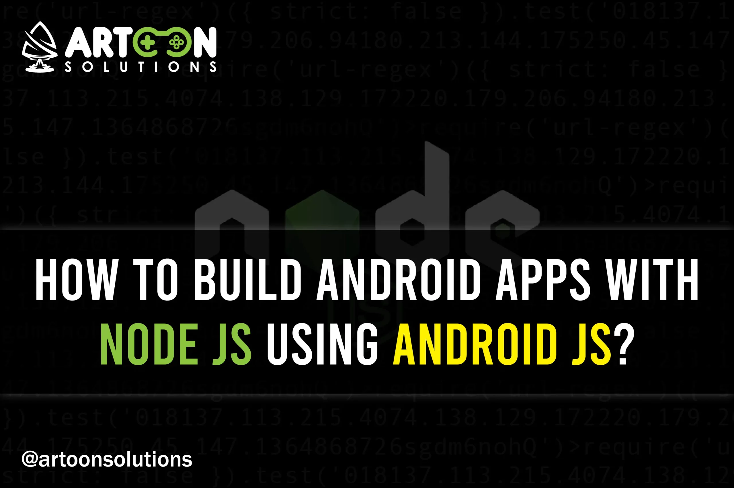 Create Android Apps With Node JS Using Android JS?