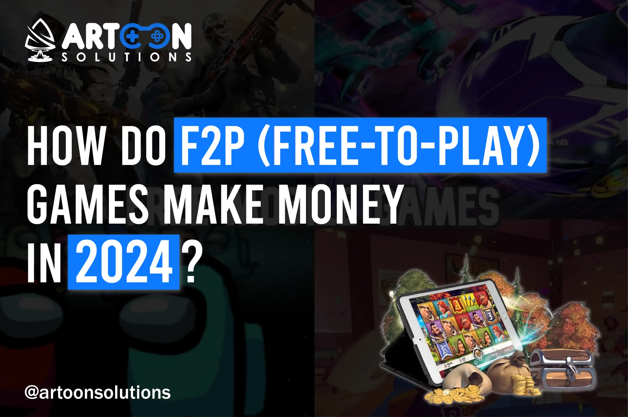 How do F2P (free-to-play) games make money