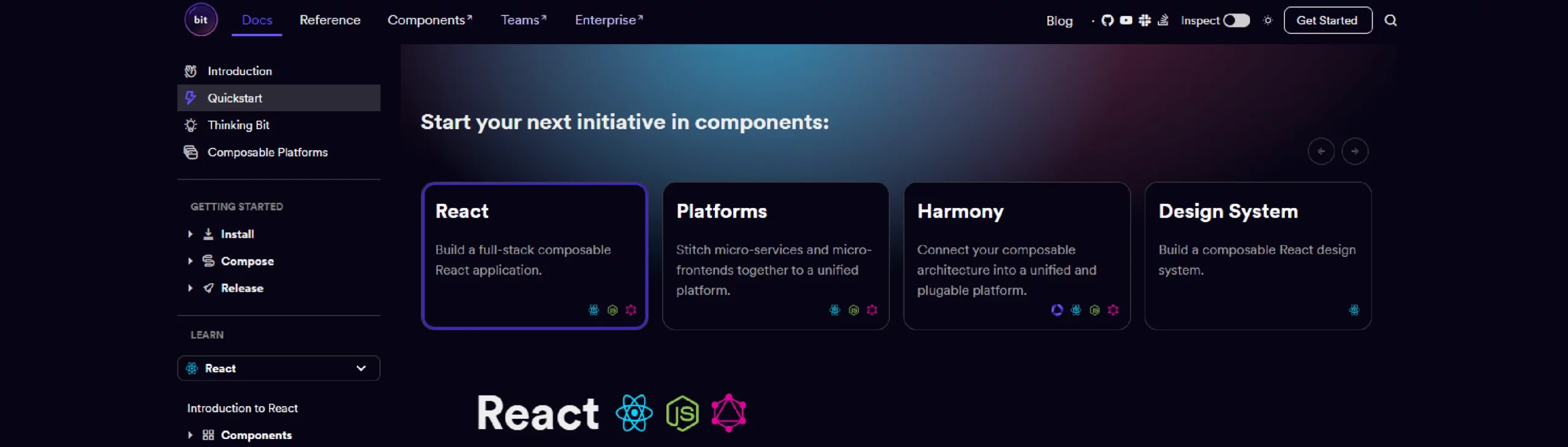 Bit: A Platform for Sharing and Managing React Components