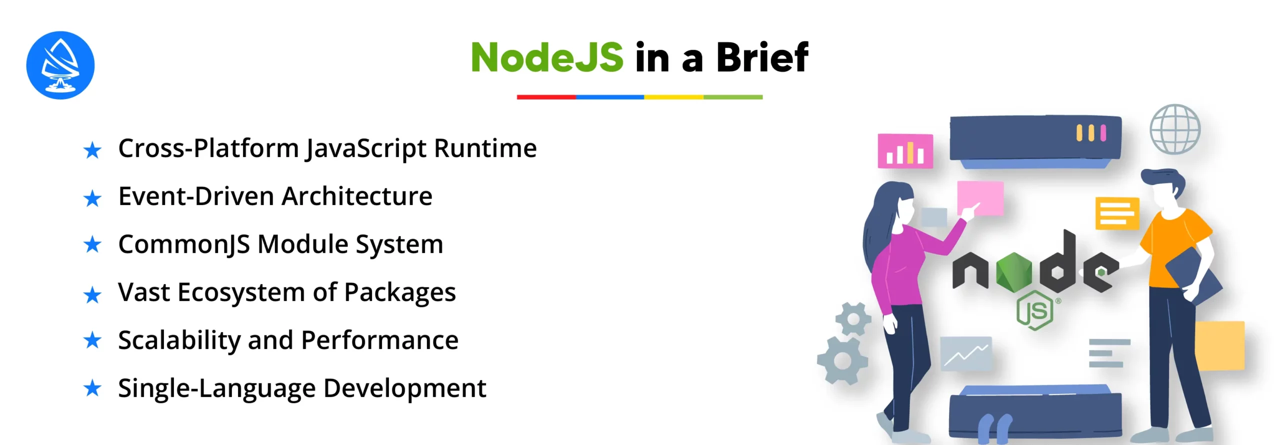 Here's an explanation of Node JS in brief