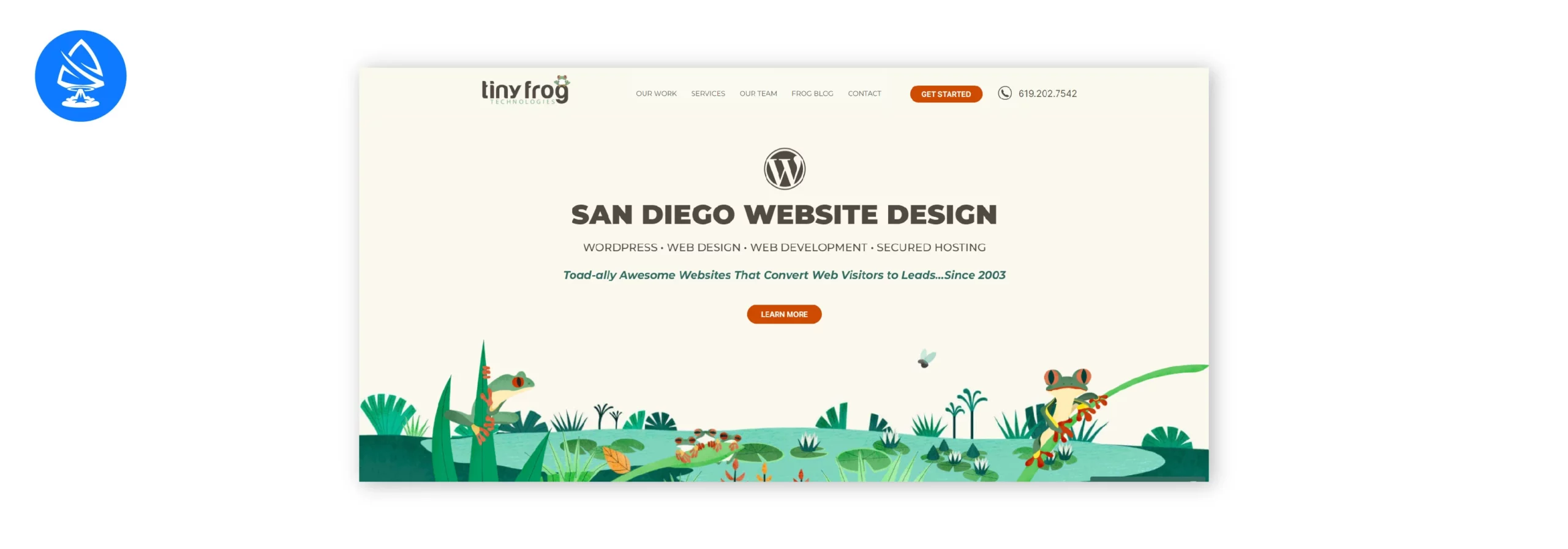 TinyFrog Technologies - Expert WordPress Web Design & Development
