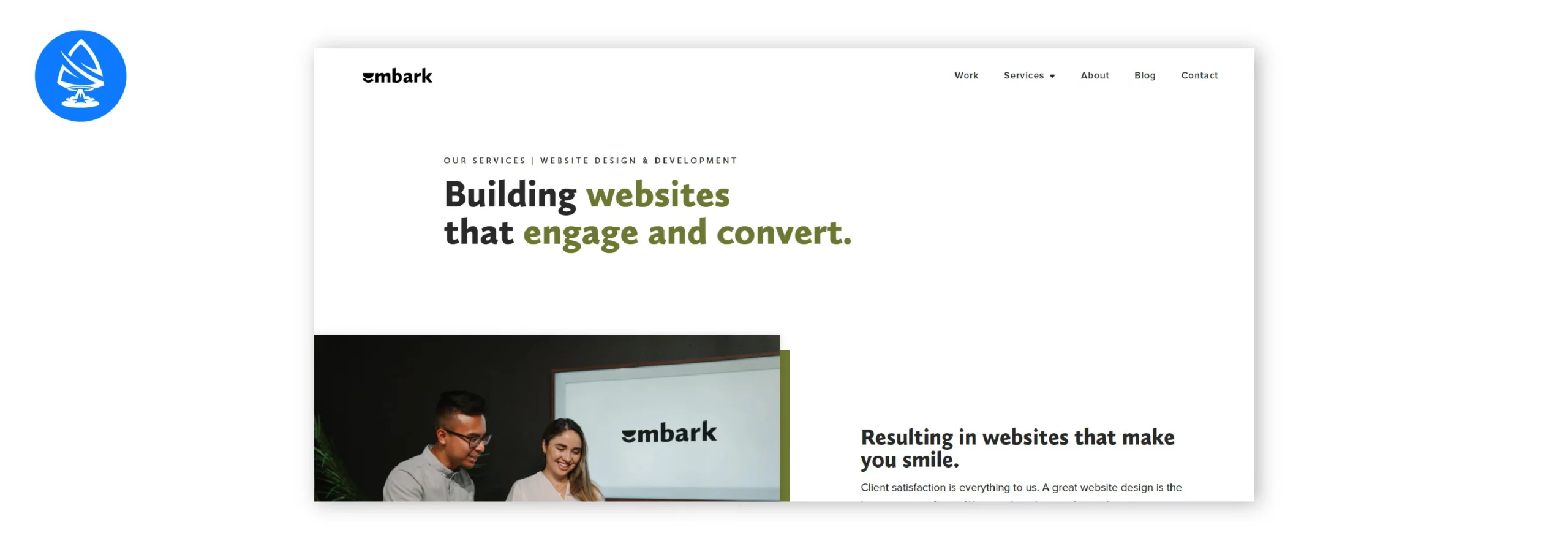 Embark - Providing WordPress Web Design Services