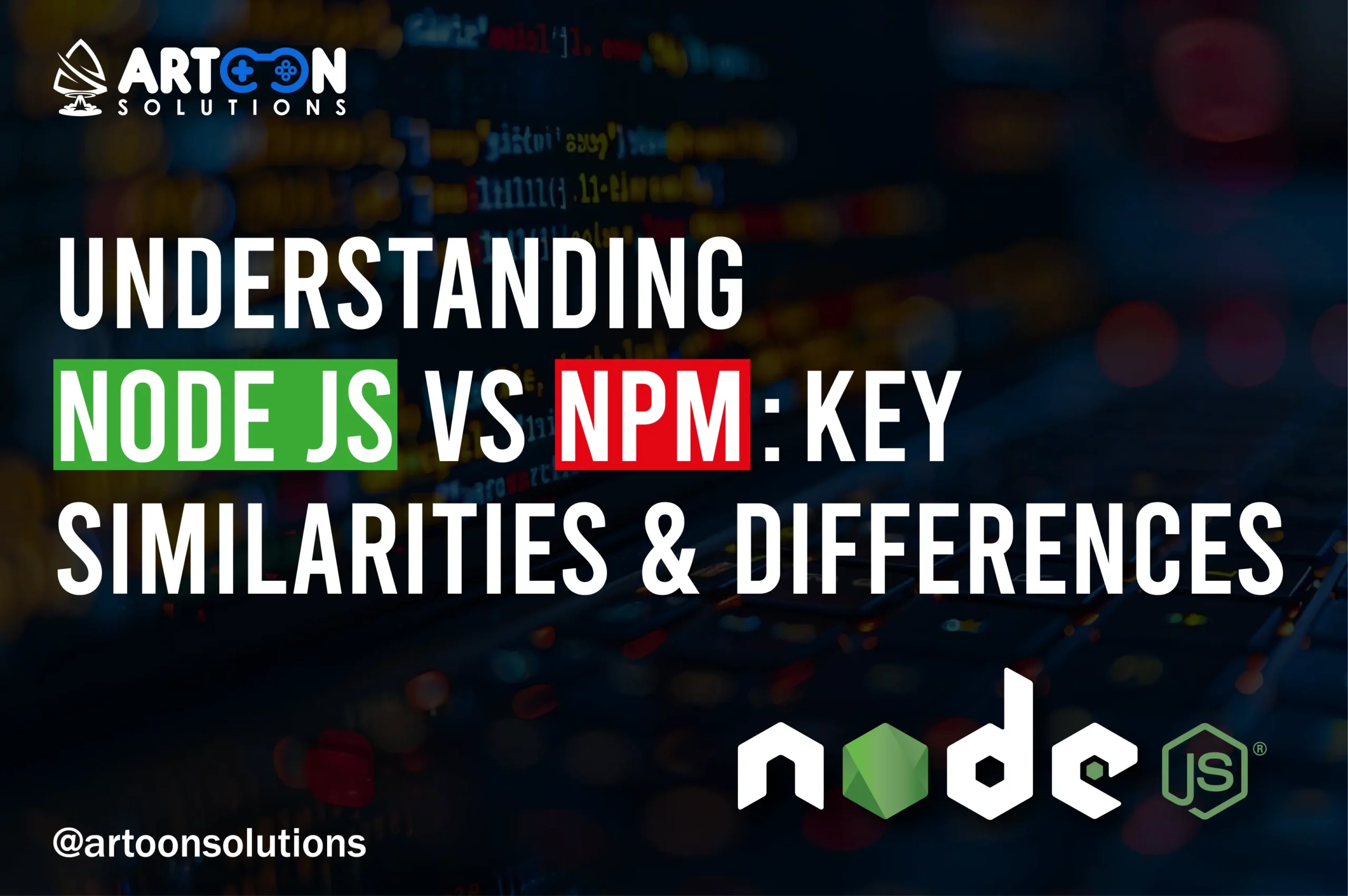 node js vs npm