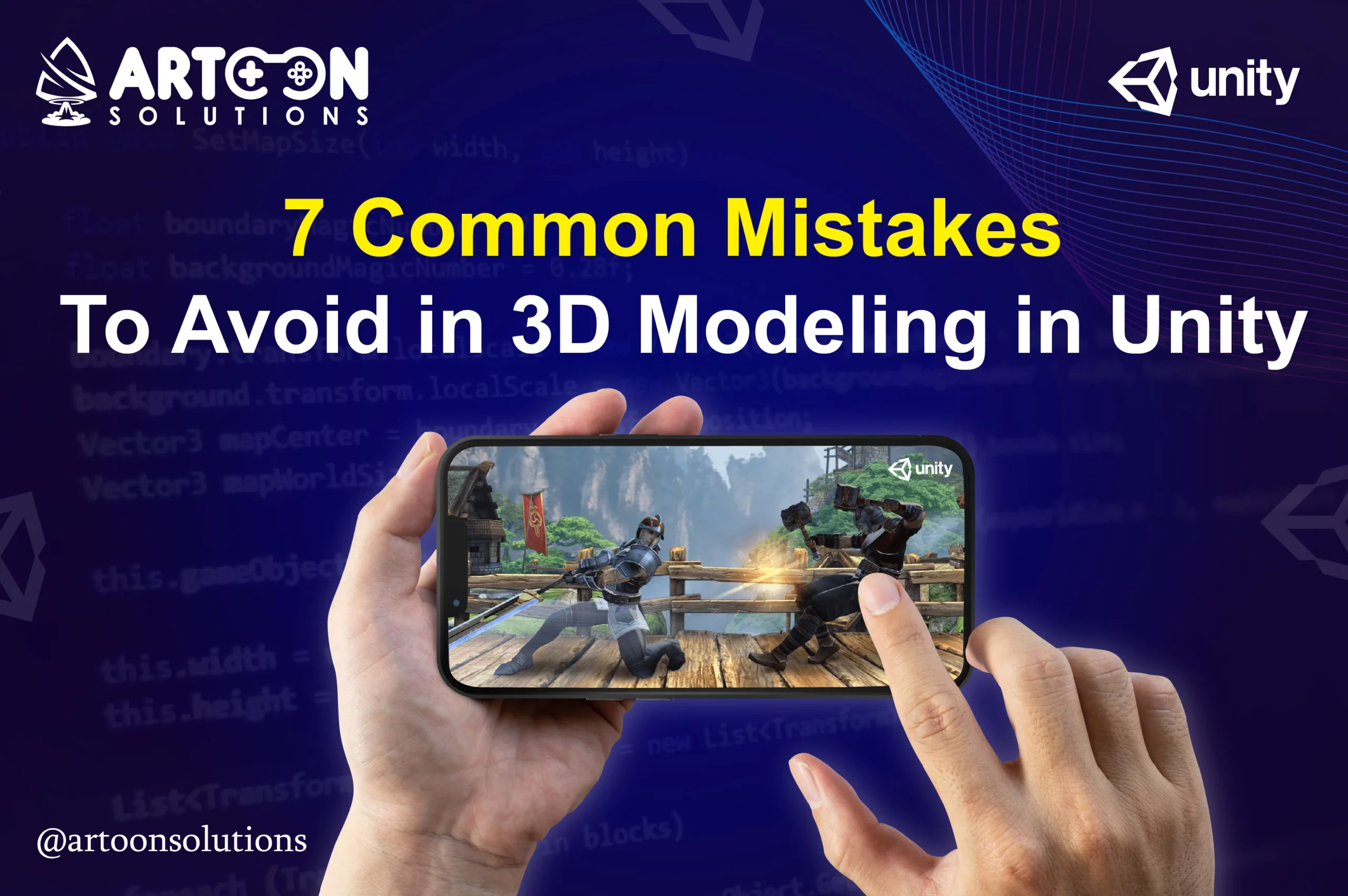 7 Common Mistakes To Avoid in 3D Modeling in Unity
