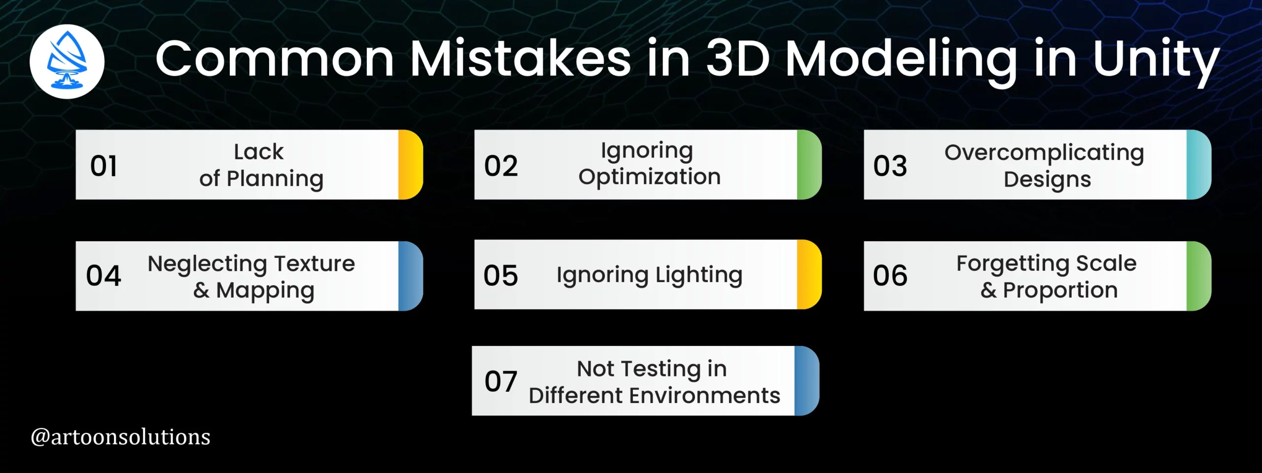 Common Mistakes in 3D Modeling