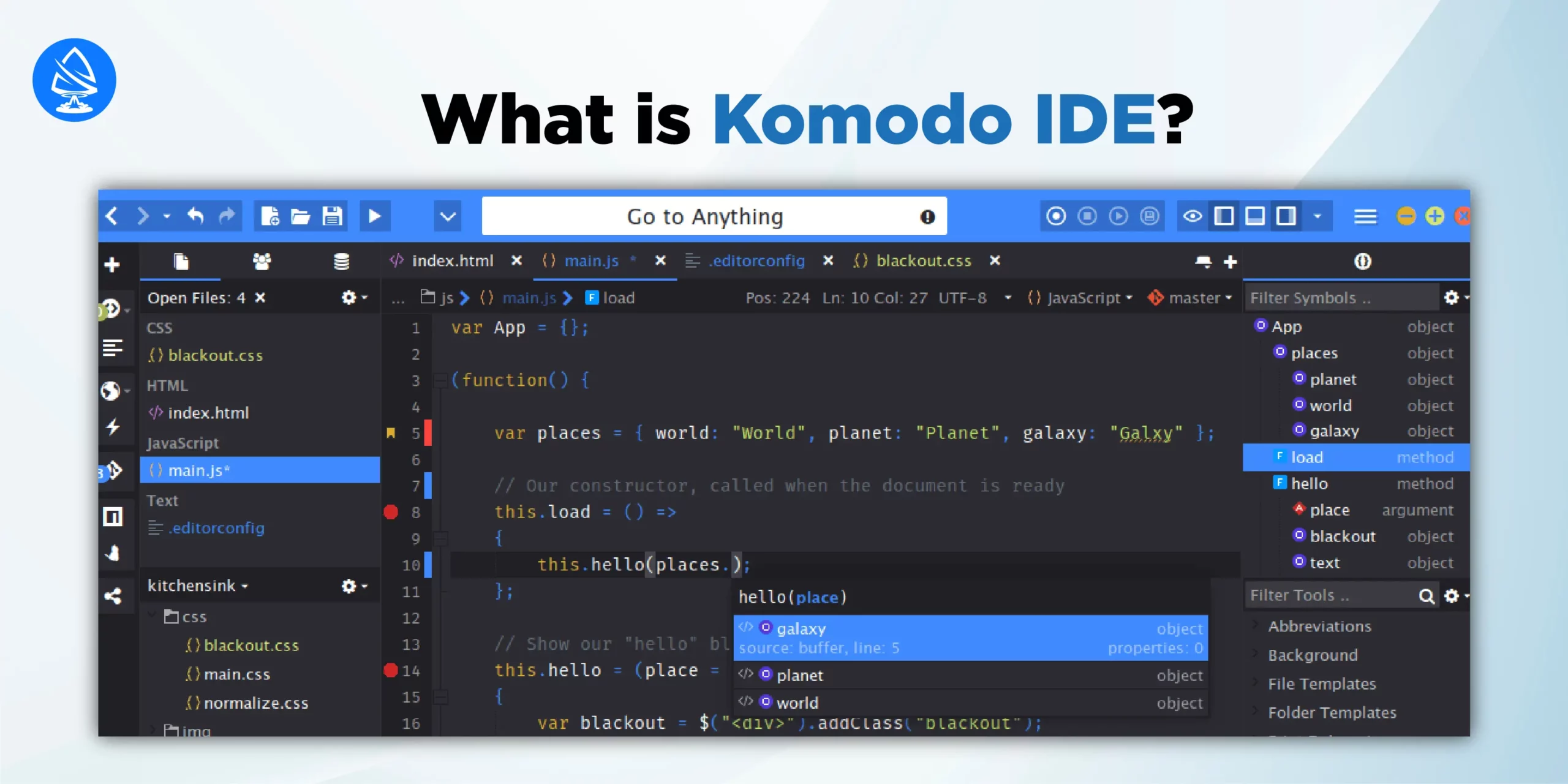 Komodo nodejs IDEs 