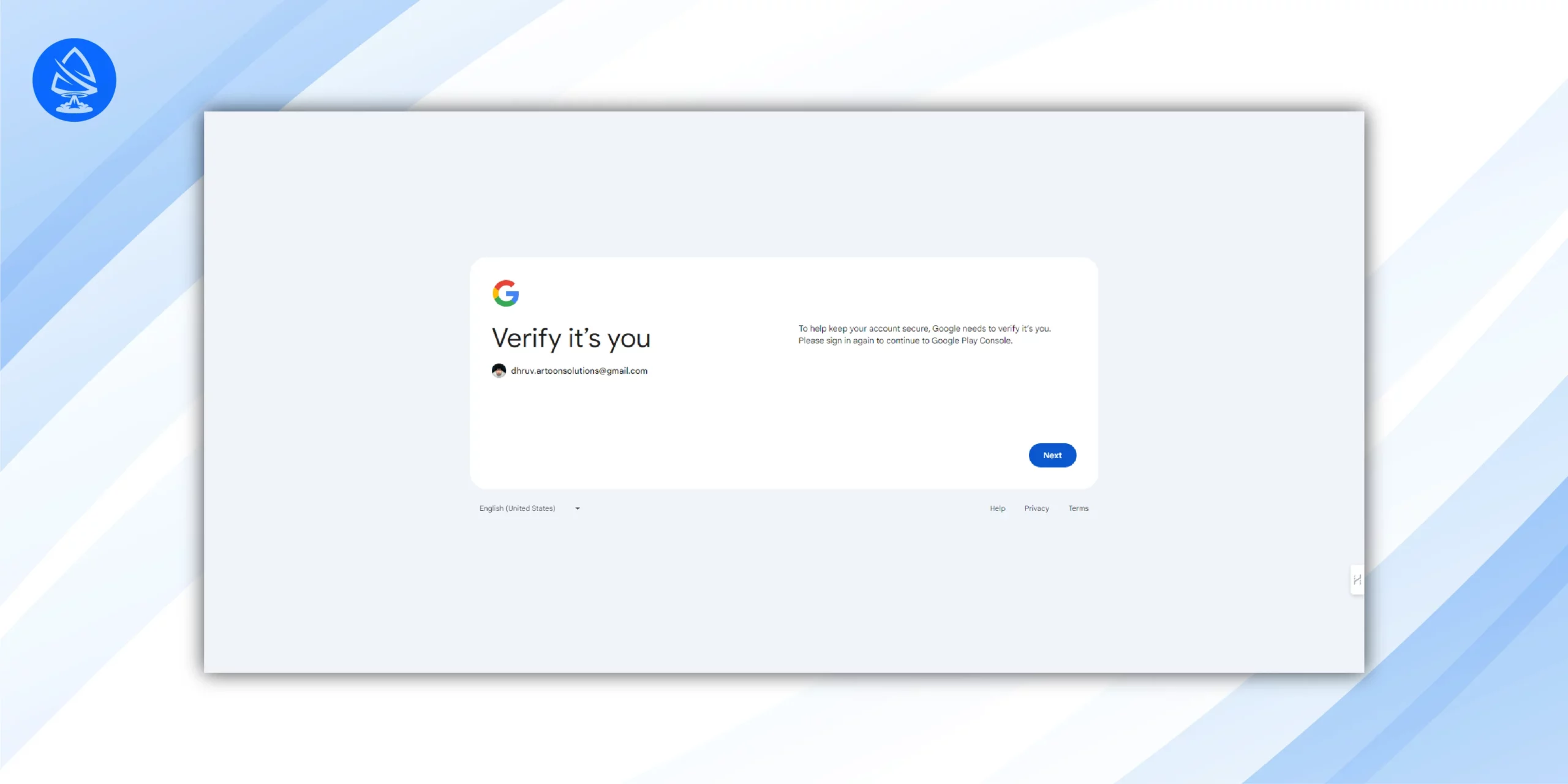 Creating a Google Account 