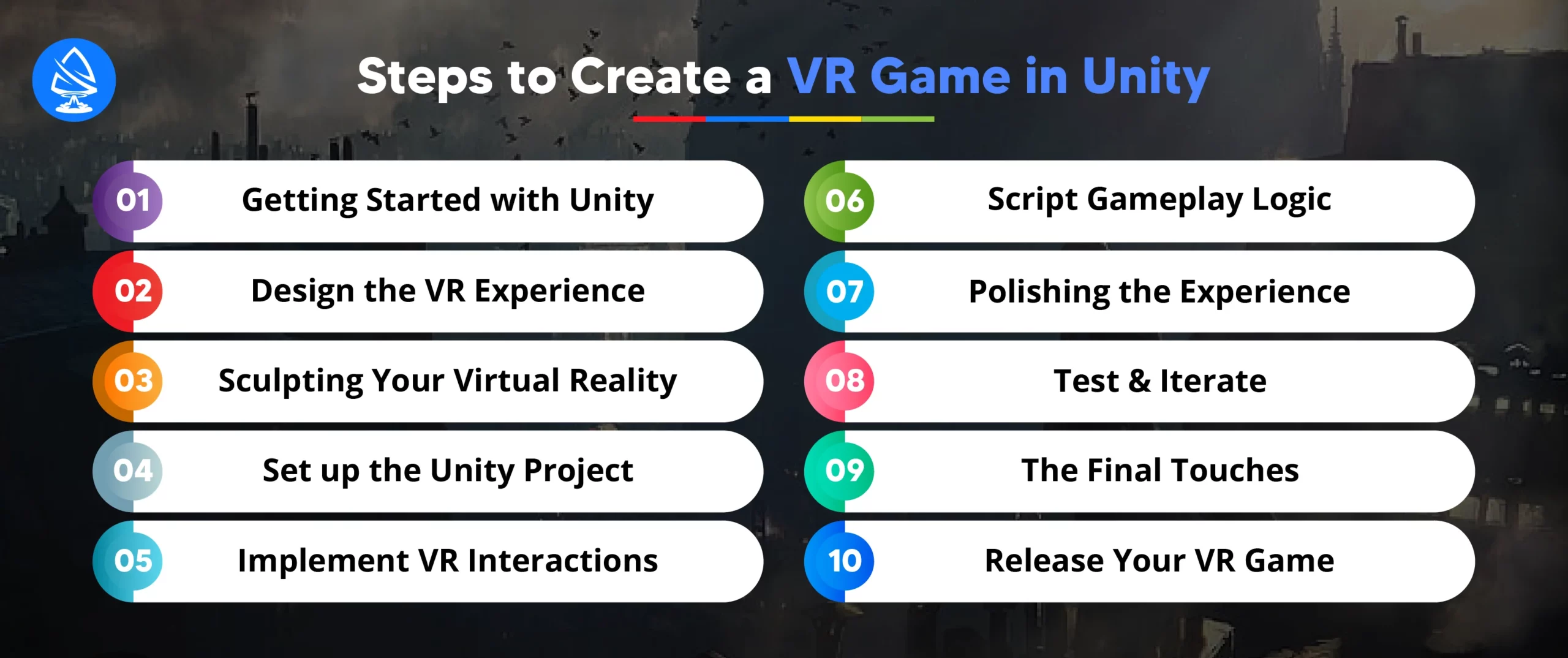 Steps to Create a VR Game in Unity