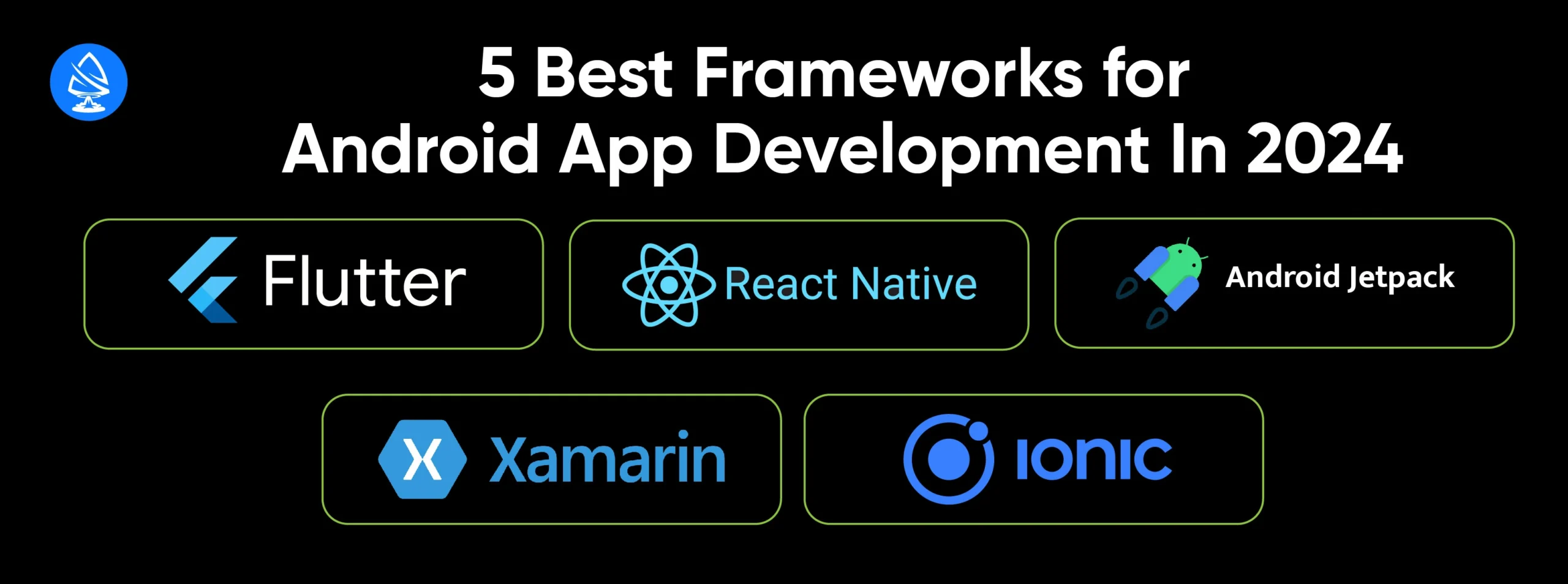 Top 5 Frameworks for Android App Development In 2024
