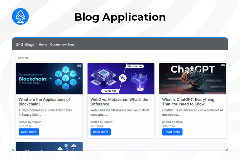 Blog Application - Next.js Example Projects